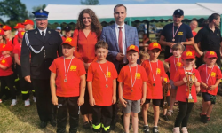 Gminne zawody sportowo-pożarnicze w Ożarach