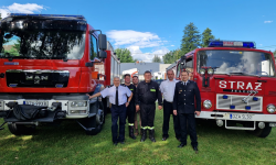 Z komendy powiatowej do Stoszowic. MAN zastąpi wysłużonego Jelcza