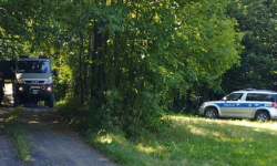 Pocisk artyleryjski oraz granaty w reklamówce. Interweniowali saperzy