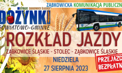Gmina uruchomiła transport na dożynki. Dojedziesz i wrócisz za darmo
