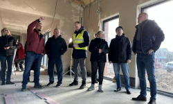 Budowa świetlicy wiejskiej w Kalinowicach Górnych zmierza ku końcowi