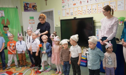  „Wielkanocny Zajączek” odwiedził Przedszkole  „Zielona Dolina” w Mąkolnie