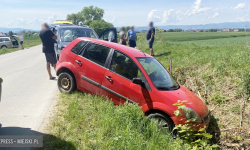 Zderzenie dwóch samochodów na trasie Sieroszów-Ząbkowice Śląskie [foto]