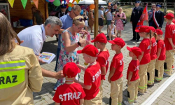 Piknik rodzinny połączony ze ślubowaniem młodych druhów w Dzbanowie