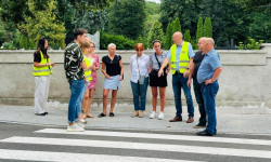 Gminny odcinek ulicy Wałowej po odbiorze technicznym 