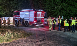 Kilkudziesięciu funkcjonariuszy poszukiwało zaginionej kobiety. Odnaleźli ją strażacy [relacja]