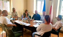 Spotkanie urzędników dotyczące naboru grantowego związanego z budową magazynów energii