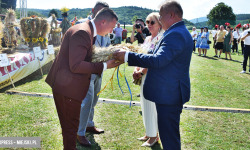 Święto plonów. Rolnicy z kamienieckiej gminy świętowali w Ożarach