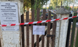 Cmentarz parafialny w Przyłęku otwarty po powodzi