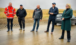 Pierwszy etap budowy drogi łączącej Osinę Małą z Osiną Wielką wykonany