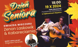 Gminny Dzień Seniora w Ząbkowicach Śląskich. Wystąpią Zenon Laskowik oraz Zbigniew Zaranek