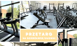 Przetarg na najem pomieszczeń siłowni w Hali widowiskowo-sportowej w Ziębicach