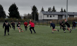 Kadra Polski U-20 w rugby na zgrupowaniu w Ząbkowicach Śląskich