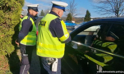 Policyjne działania na krajowej ósemce [video]