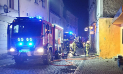 Pożar mieszkania w Złotym Stoku