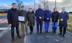 Zarząd powiatu wizytował drogi przebudowane w 2024 roku