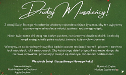 Życzenia bożonarodzeniowe od władz gminy Ziębice
