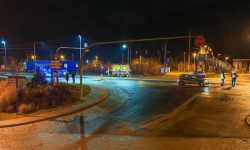 Potrącenie młodej kobiety na przejściu dla pieszych w Bardzie [foto]