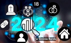 Trzy razy więcej zgonów niż urodzeń. Statystyki za 2024 rok w gminie Bardo