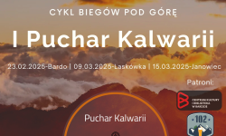 Cykl Biegów Pod Górę o Puchar Kalwarii 2025 - dołącz do ekstremalnej przygody