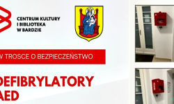 Więcej urządzeń ratujących życie. Defibrylatory AED trafiły do bardzkiego urzędu i centrum kultury