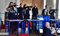 Wirtualna strzelnica w ZSP Ziębice oficjalnie otwarta [foto]