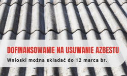 Dofinansowanie na usuwanie azbestu. Złóż wniosek