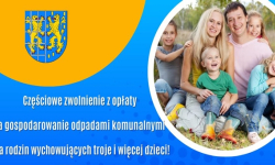 Częściowe zwolnienie z opłat za śmieci dla rodzin wielodzietnych