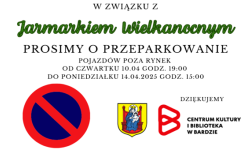 Tymczasowy zakaz parkowania na bardzkim rynku