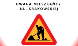Wymiana sieci wodociągowej i przyłączy. Będą utrudnienia na ul. Krakowskiej