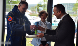 Piknik z okazji 10-lecia współpracy OSP z gminy Stoszowice i THW Berlin Lichtenberg [foto]