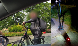 Pijani kierowcy jednośladów. Wpadli rowerzyści i mężczyzna na hulajnodze