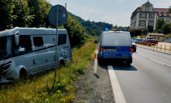 Kolizja na krajowej ósemce w Bardzie