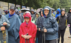 Rajd „Tam i z powrotem” w Górach Złotych w deszczowej aurze