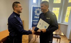 Ząbkowiccy policjanci z awansami i wyróżnieniami