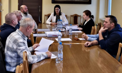 Spotkanie dotyczące termomodernizacji świetlicy wiejskiej w Chwalisławiu