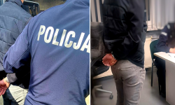 Oszust czekał na 40 tys. zł. Nie spodziewał się, że czeka też policja [video]