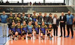 Siatkarscy juniorzy młodsi z Dolnego Śląska rywalizowali w ZIębicach [foto[