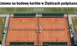 Gmina Ziębice podpisała umowę na budowę nowych kortów tenisowych