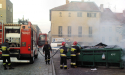 Młodociani podpalacze w Ząbkowicach Śląskich