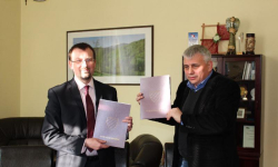 Umowa starosty z burmistrzem