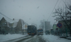 Czarny dzień na białych drogach