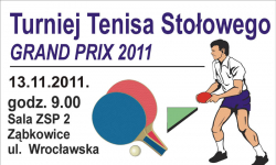 Tenis stołowy z cyklu Grand Prix