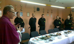 Strażacka wigilia w KP PSP