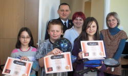 Szkolny Turniej Wiedzy Pożarniczej w Braszowicach