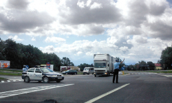 Śmiertelny wypadek na krajowej "ósemce" w okolicach Szklar