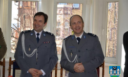 Pożegnanie Komendanta Powiatowego Policji w Ząbkowicach Śląskich