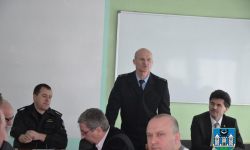 Spotkanie w KP PSP dotyczące zabezpieczenia turnieju EURO 2012