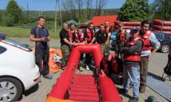 Pierwszy Strażacki Spływ Pontonowy