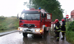 Ulewa nad Kłodzkiem - zalane ulice [foto]